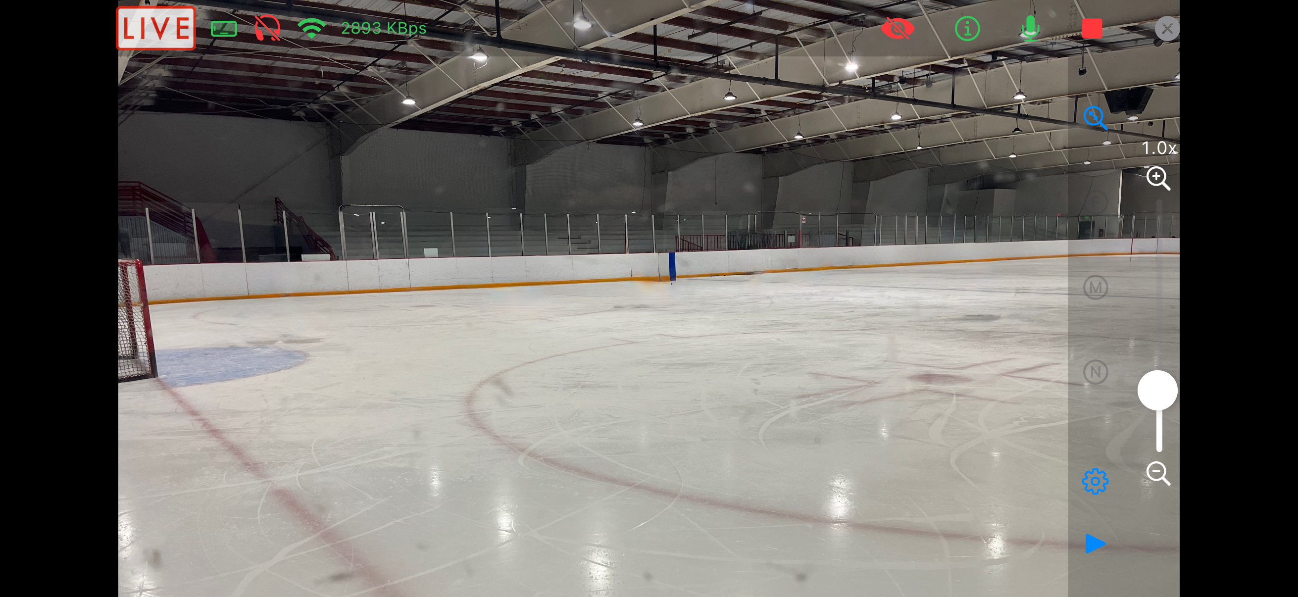 Select Live Stream Step